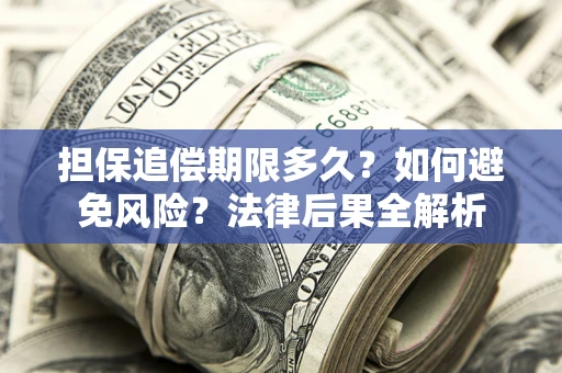 济南担保追偿期限多久？如何避免风险？法律后果全解析