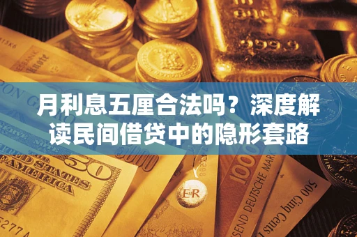 济南月利息五厘合法吗？深度解读民间借贷中的隐形套路