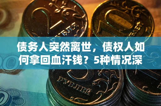 济南债务人突然离世，债权人如何拿回血汗钱？5种情况深度解析