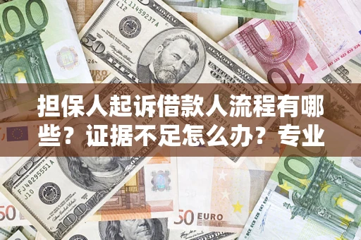 济南担保人起诉借款人流程有哪些？证据不足怎么办？专业律师解答