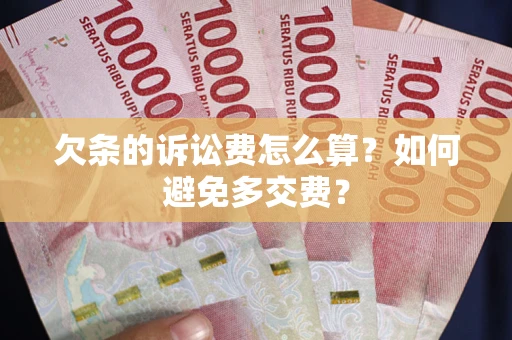 济南欠条的诉讼费怎么算？如何避免多交费？