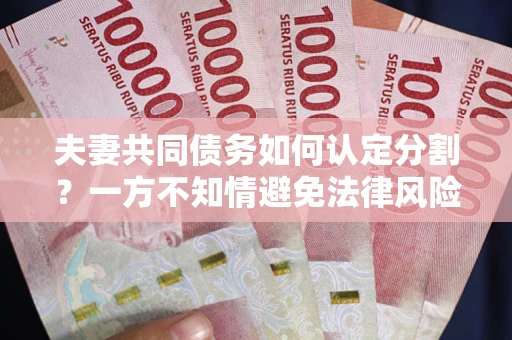 济南夫妻共同债务如何认定分割？一方不知情避免法律风险必看！